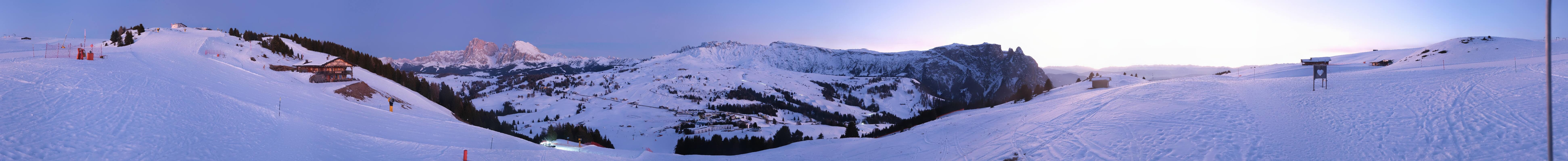 Archived image Webcam Seiser Alm