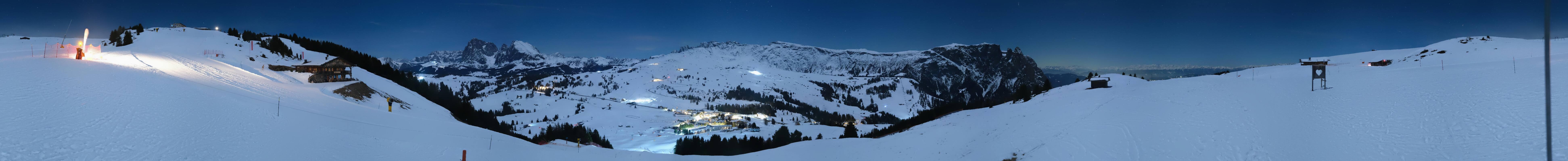 Archived image Webcam Seiser Alm