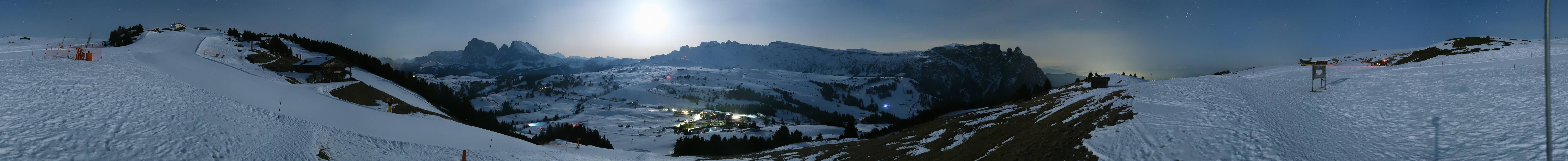 Archived image Webcam Seiser Alm