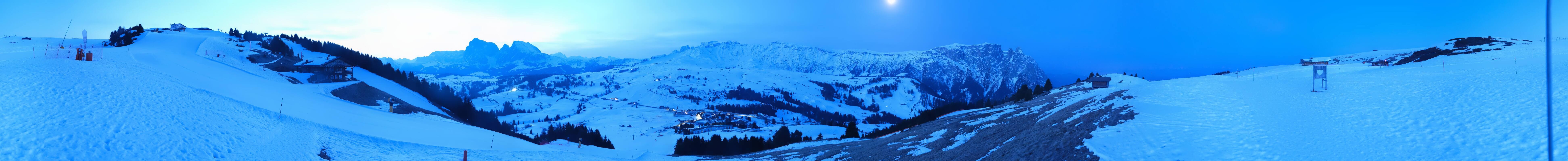 Archived image Webcam Seiser Alm