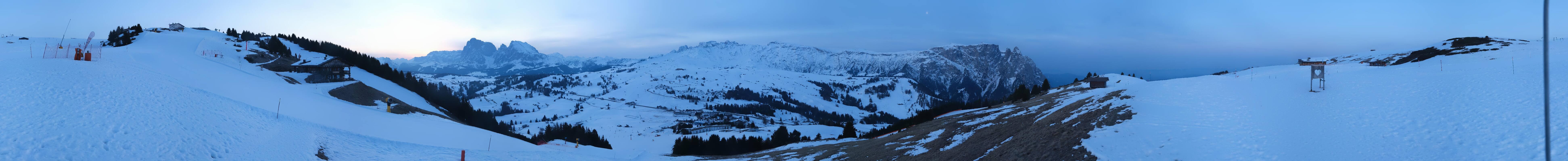 Archived image Webcam Seiser Alm