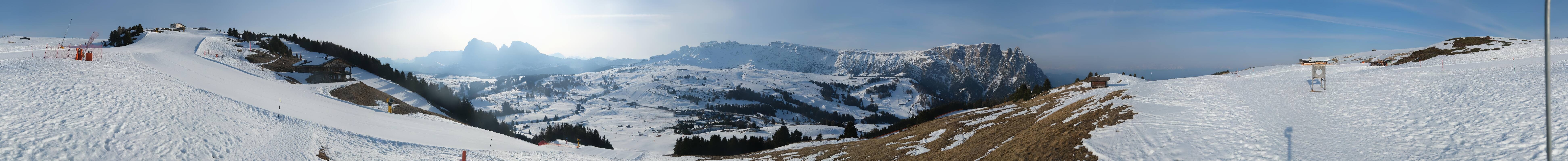 Archived image Webcam Seiser Alm