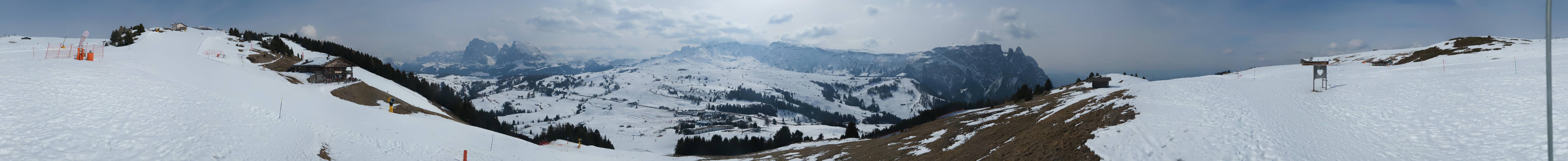 Archived image Webcam Seiser Alm