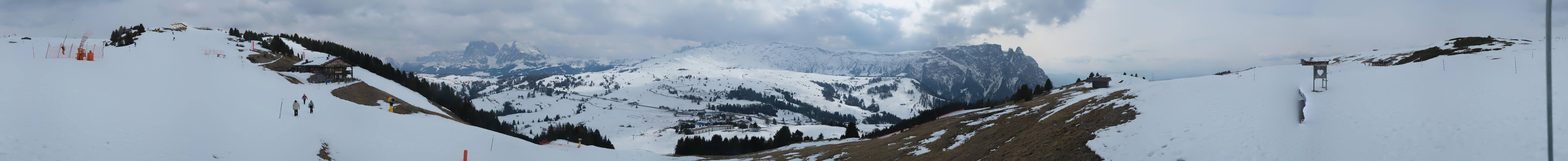 Archived image Webcam Seiser Alm