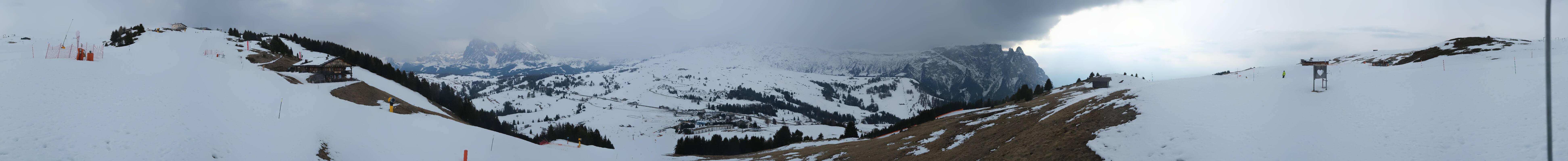 Archived image Webcam Seiser Alm