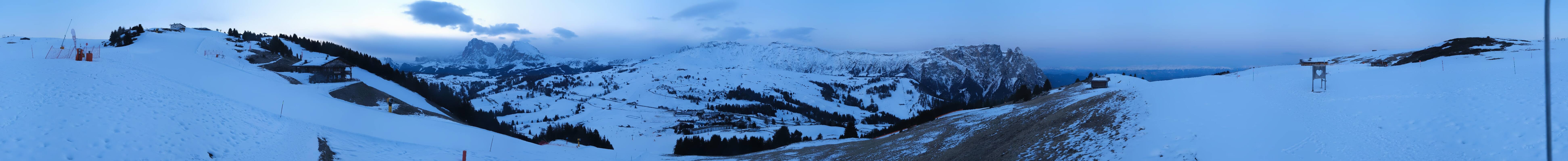 Archived image Webcam Seiser Alm