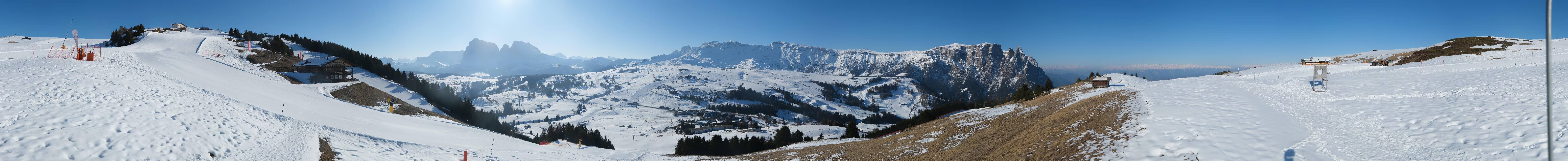 Archived image Webcam Seiser Alm