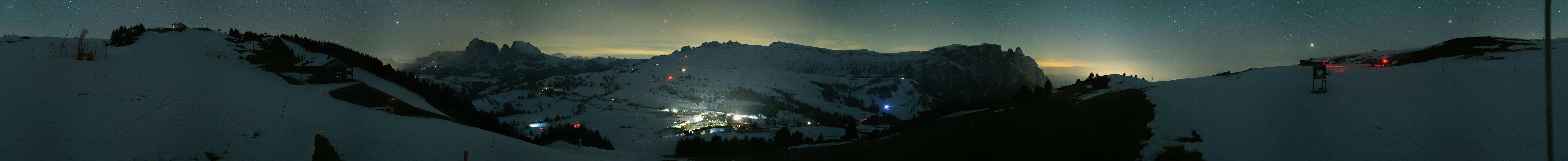 Archived image Webcam Seiser Alm