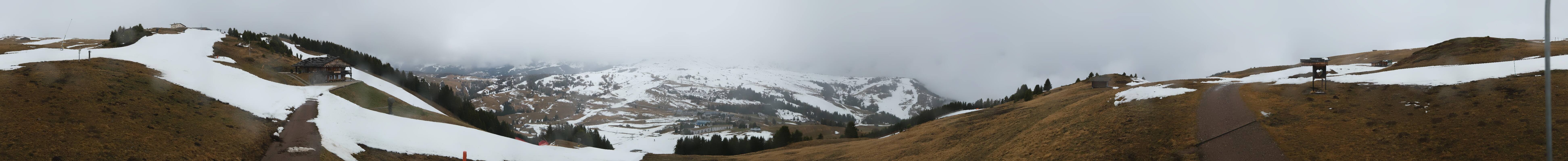 Archived image Webcam Seiser Alm