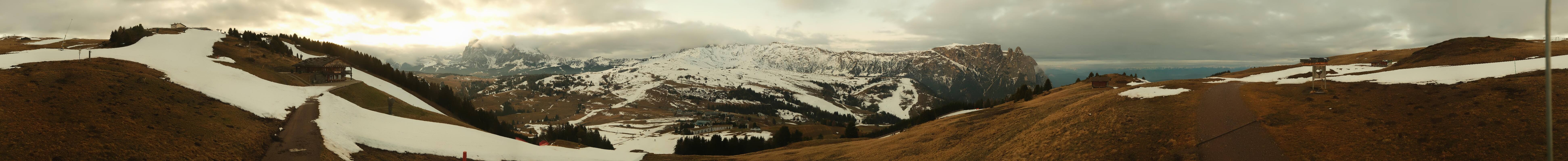 Archived image Webcam Seiser Alm