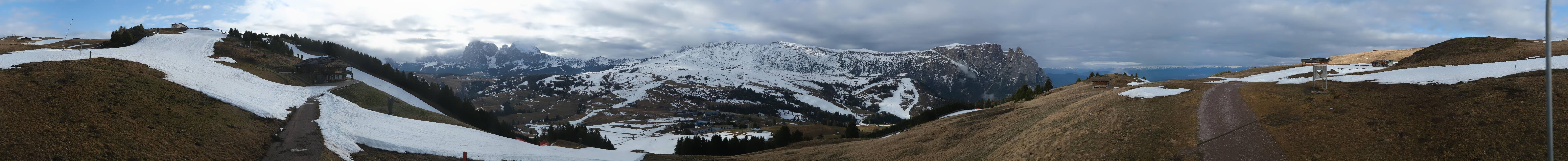 Archived image Webcam Seiser Alm