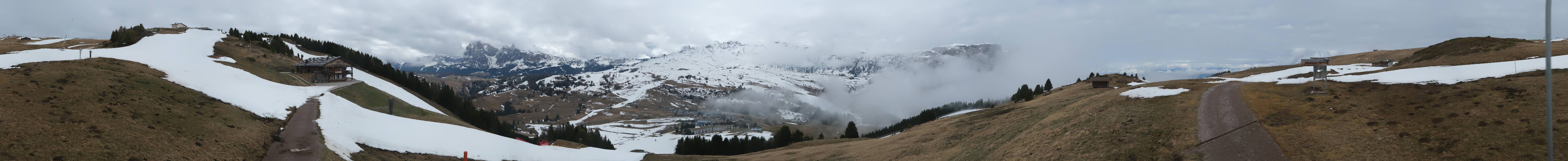 Archived image Webcam Seiser Alm