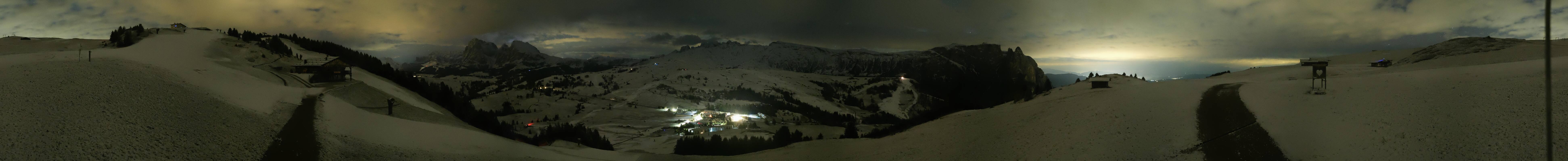 Archived image Webcam Seiser Alm