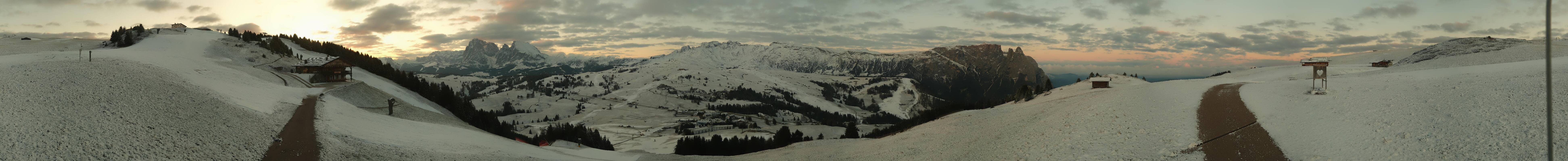 Archived image Webcam Seiser Alm