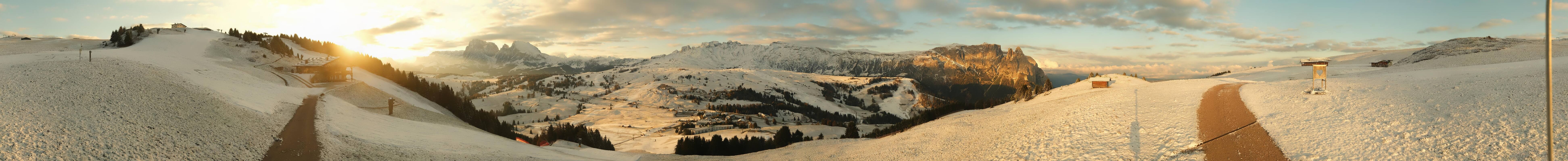 Archived image Webcam Seiser Alm