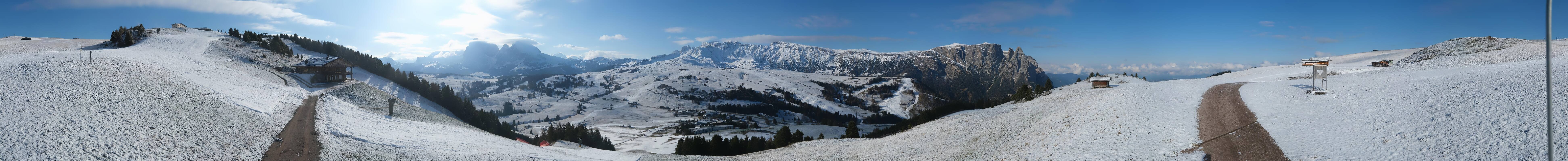 Archived image Webcam Seiser Alm