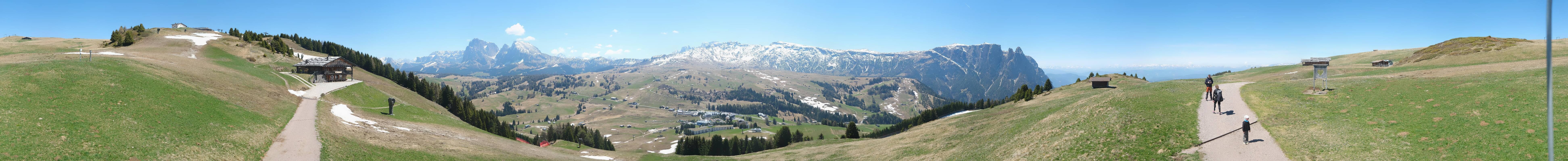 Archived image Webcam Seiser Alm