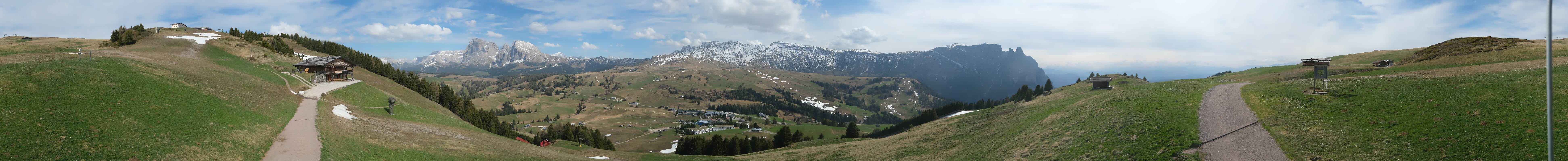 Archiv Foto Webcam Seiser Alm