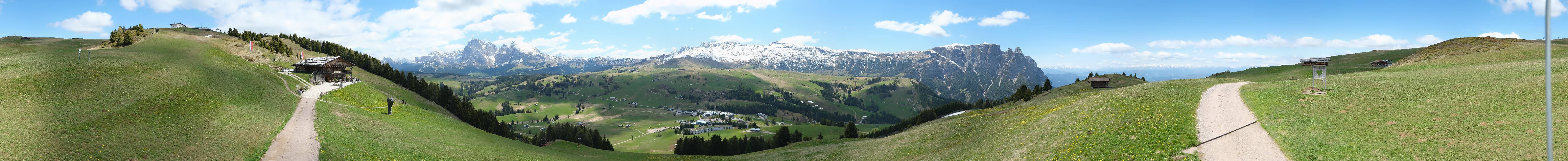 Archiv Foto Webcam Seiser Alm