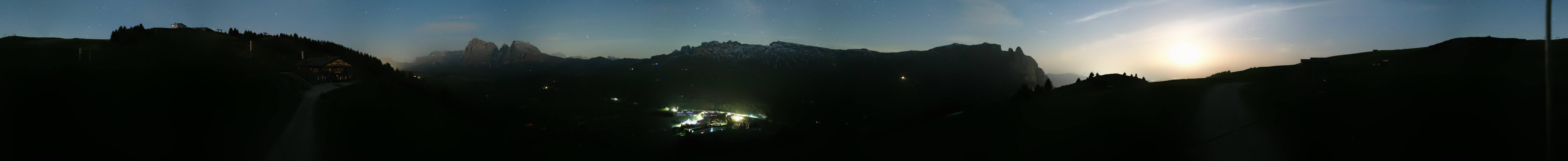 Archived image Webcam Seiser Alm