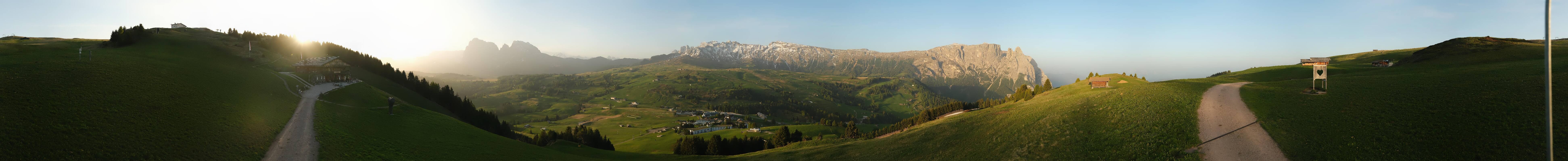 Archived image Webcam Seiser Alm