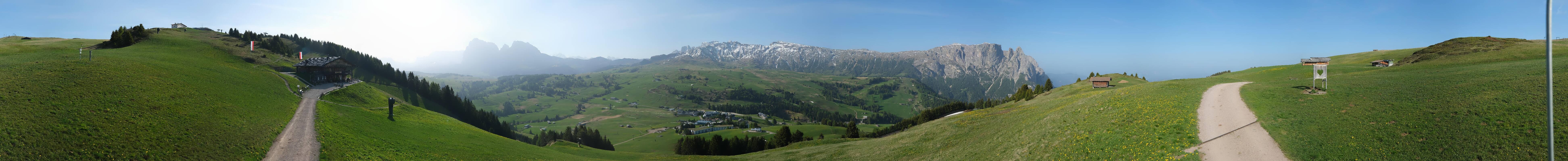 Archived image Webcam Seiser Alm