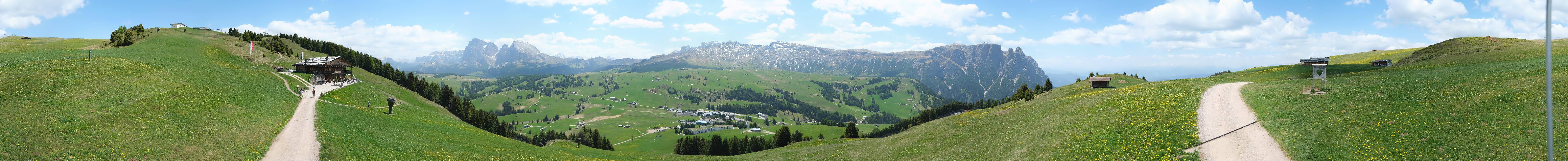 Archiv Foto Webcam Seiser Alm