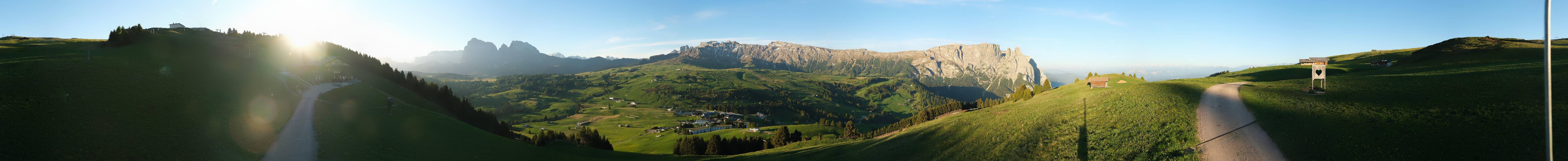 Archived image Webcam Seiser Alm