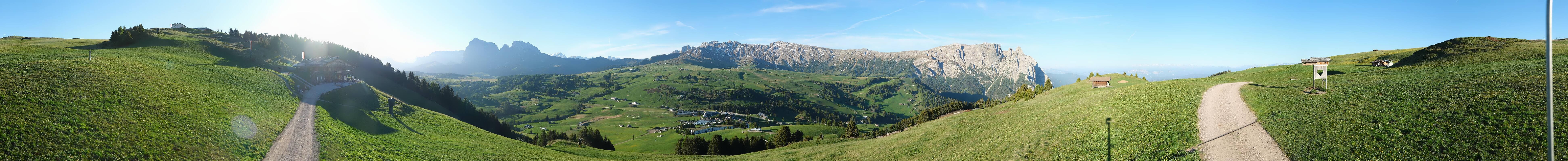 Archived image Webcam Seiser Alm