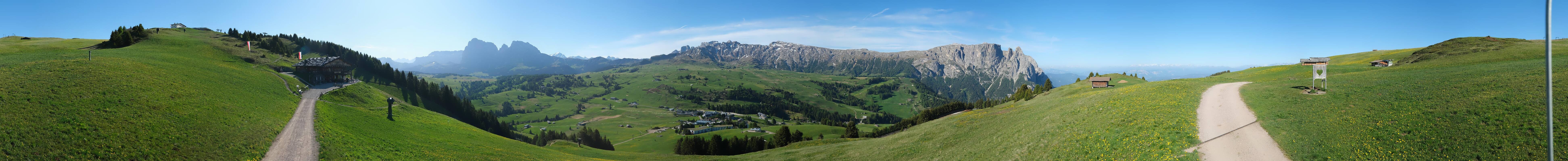 Archived image Webcam Seiser Alm