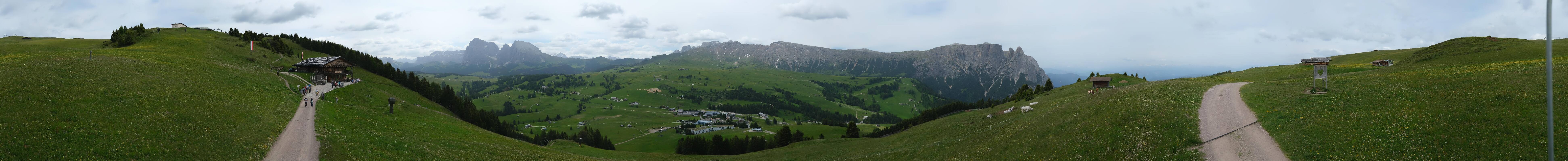 Archiv Foto Webcam Seiser Alm