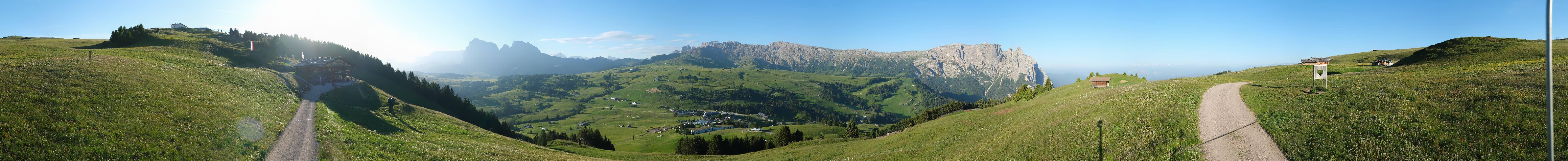 Archived image Webcam Seiser Alm