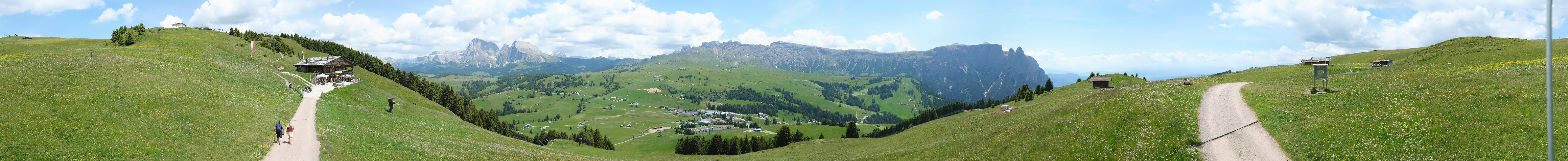 Archived image Webcam Seiser Alm