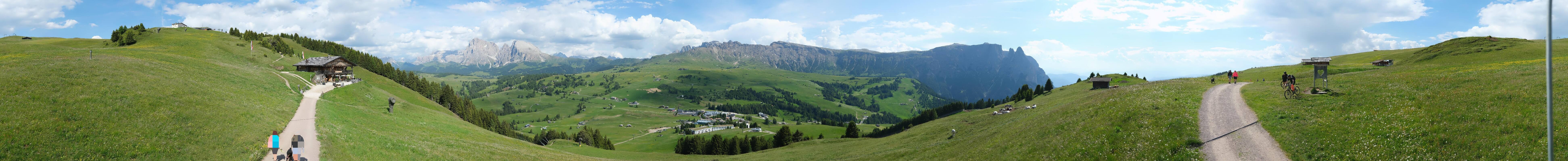 Archived image Webcam Seiser Alm