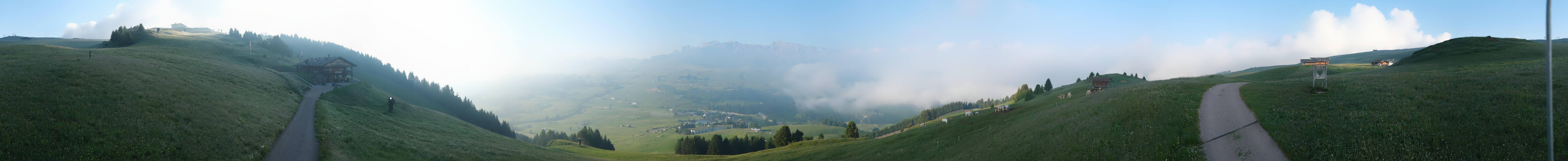 Archived image Webcam Seiser Alm
