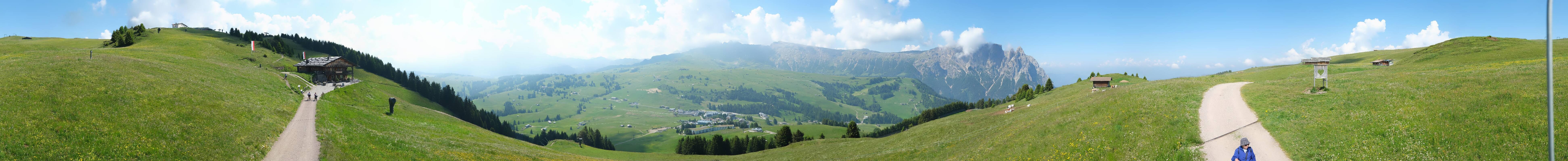 Archived image Webcam Seiser Alm