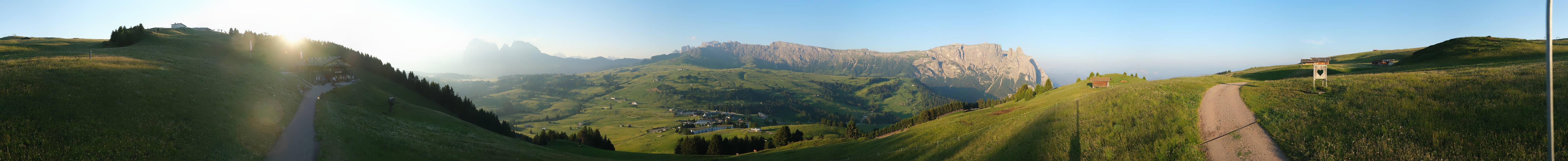 Archived image Webcam Seiser Alm