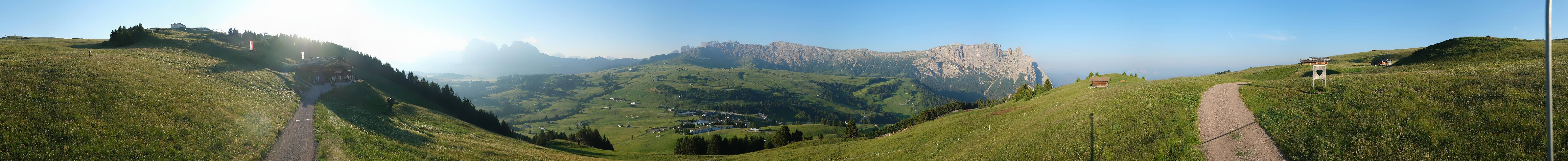Archived image Webcam Seiser Alm
