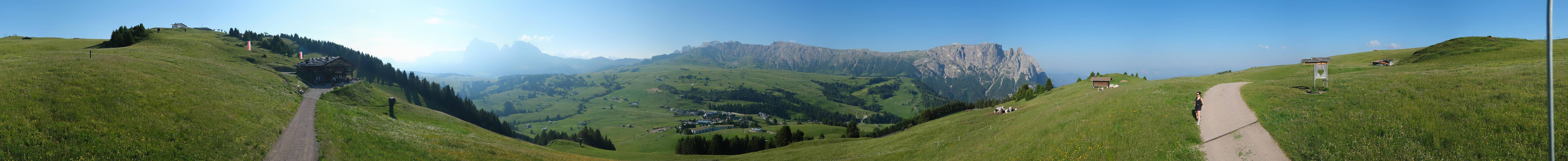 Archived image Webcam Seiser Alm