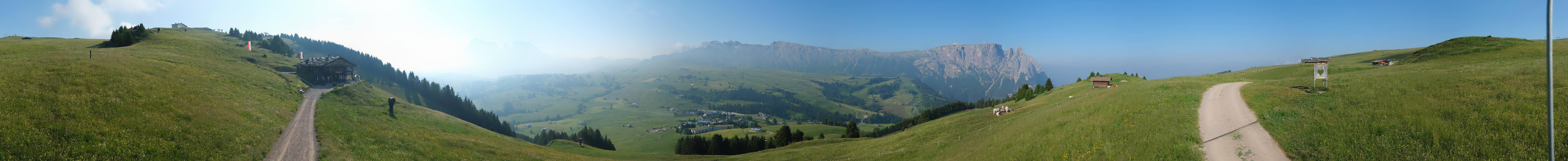 Archived image Webcam Seiser Alm