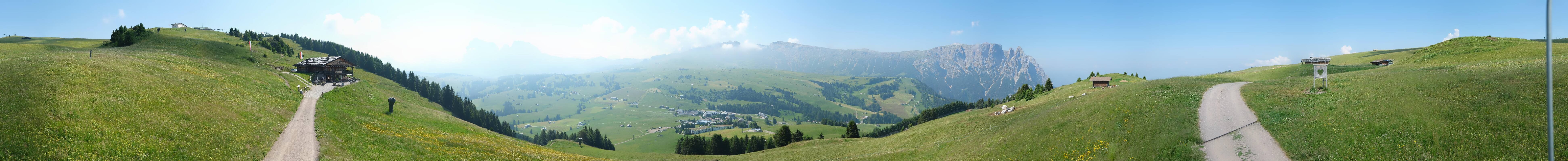 Archived image Webcam Seiser Alm