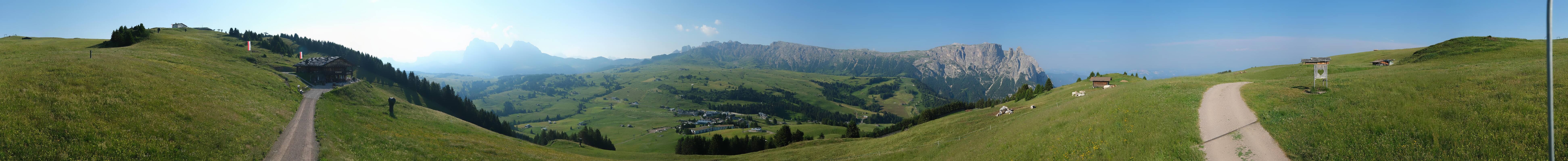Archived image Webcam Seiser Alm