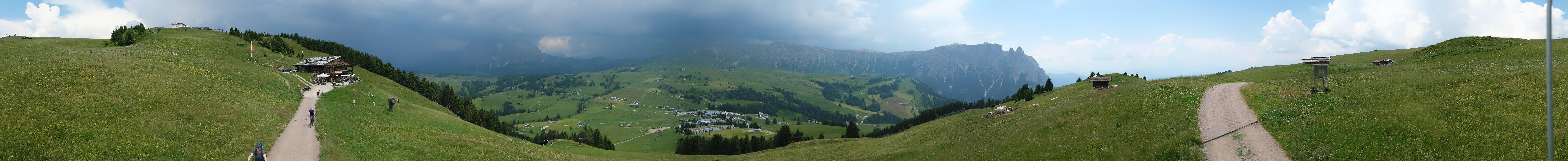 Archived image Webcam Seiser Alm