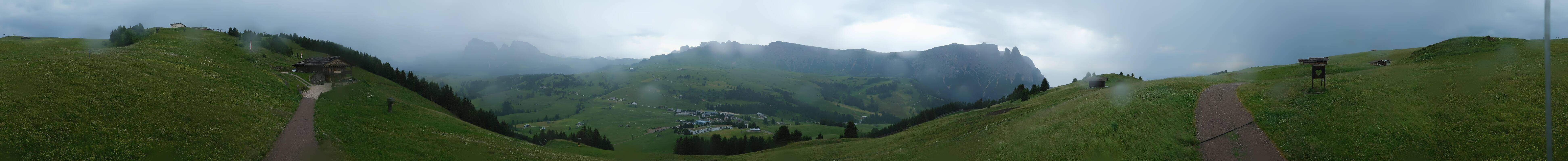 Archived image Webcam Seiser Alm
