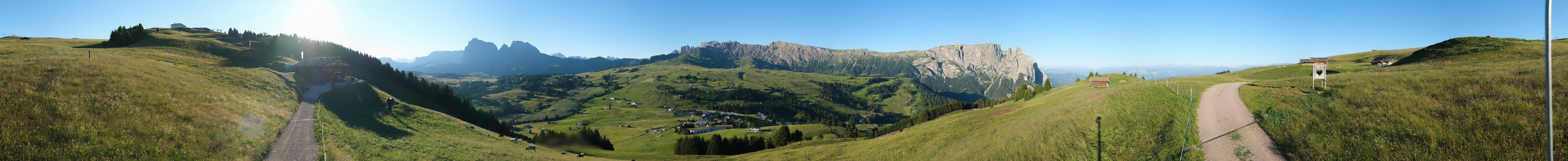 Archived image Webcam Seiser Alm