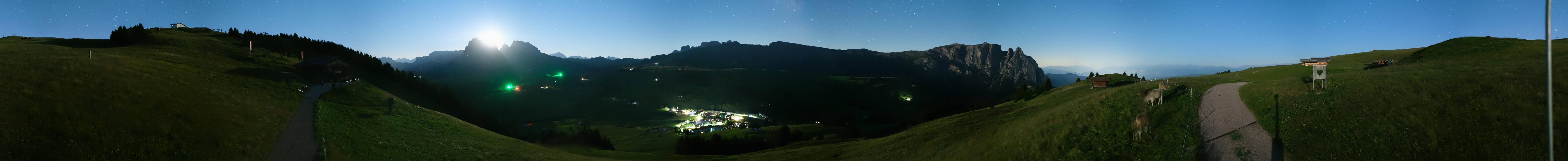 Archived image Webcam Seiser Alm