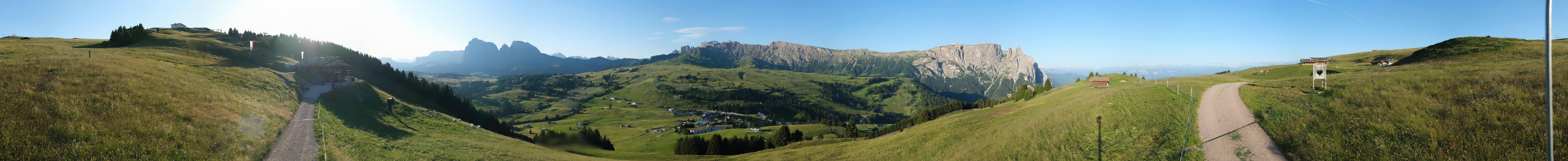 Archived image Webcam Seiser Alm