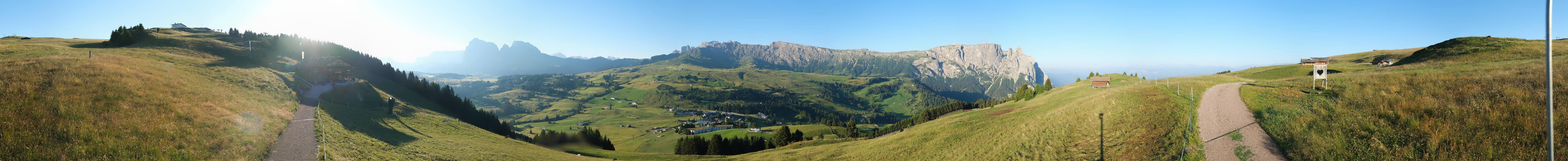Archived image Webcam Seiser Alm