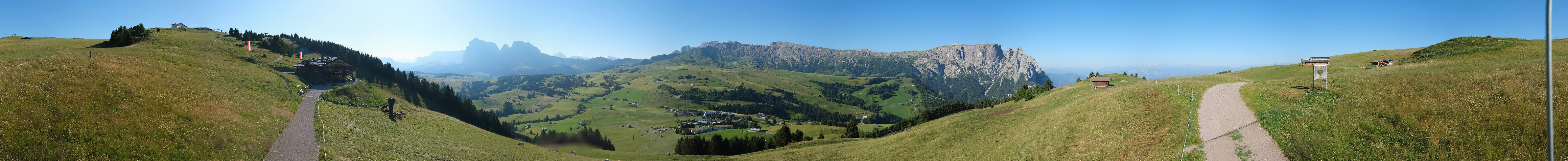 Archived image Webcam Seiser Alm