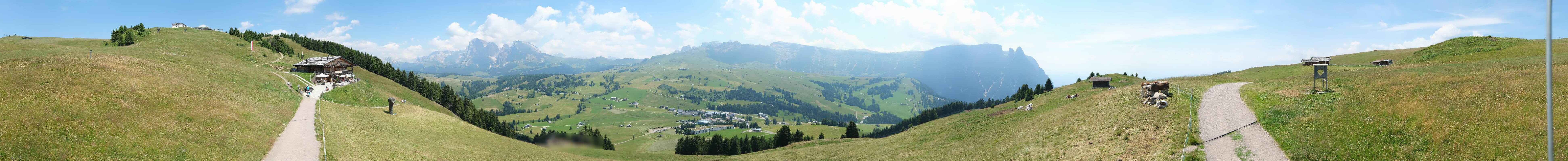 Archiv Foto Webcam Seiser Alm